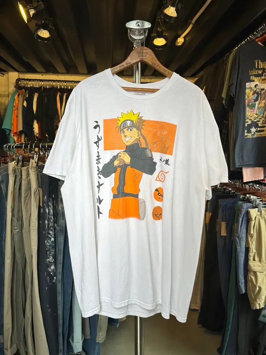 105 NARUTO -ナルト- プリンティング Tシャツ
