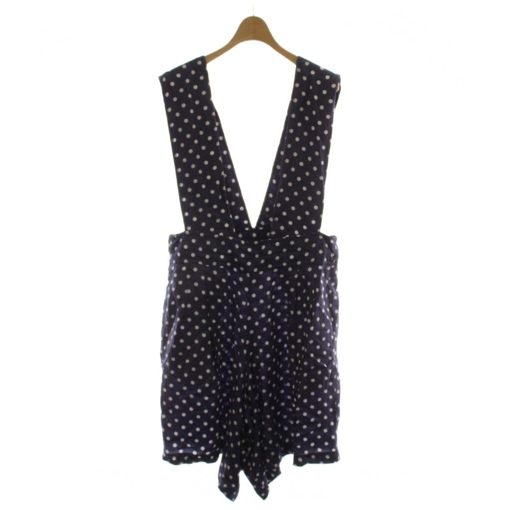 コムデギャルソンコムデギャルソン COMME des GARCONS COMME des GARCONS サロペット ハーフパンツ SS 紺 ドット柄 RT-A003 /GG24 6,586円