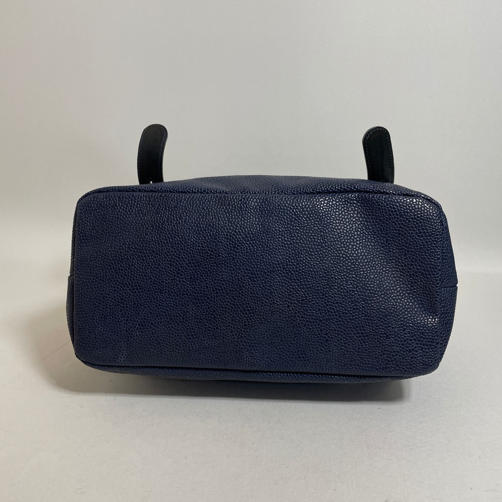 2606-187｜美品｜ヒロフ ショルダーバッグ レザー ネイビー - メルカリ
