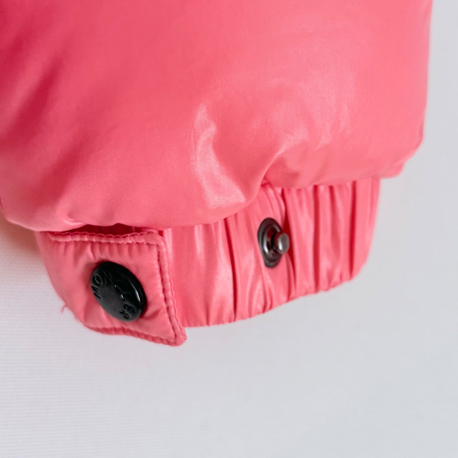 モンクレール　MONCLER　BADY Hooded Down Puffer Jacket　バディ　コーラルピンク　ダウンジャケット　ナイロンジャケット　キッズ　ガールズ