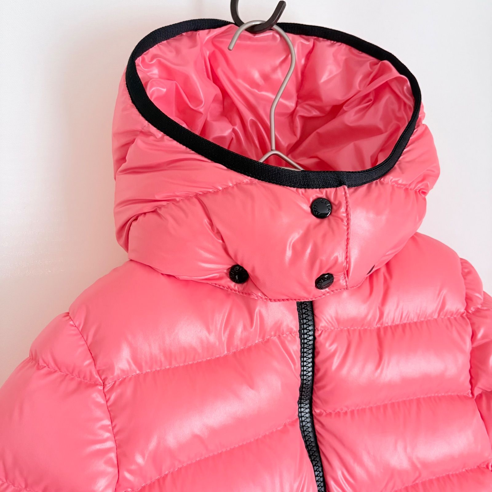 モンクレール　MONCLER　BADY Hooded Down Puffer Jacket　バディ　コーラルピンク　ダウンジャケット　ナイロンジャケット　キッズ　ガールズ