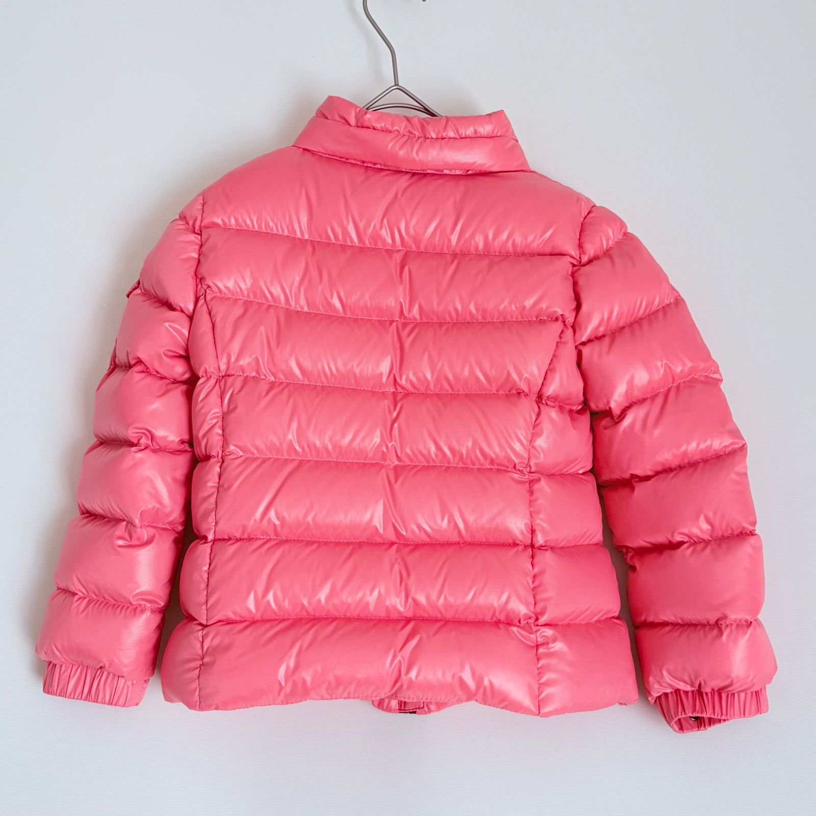モンクレール　MONCLER　BADY Hooded Down Puffer Jacket　バディ　コーラルピンク　ダウンジャケット　ナイロンジャケット　キッズ　ガールズ