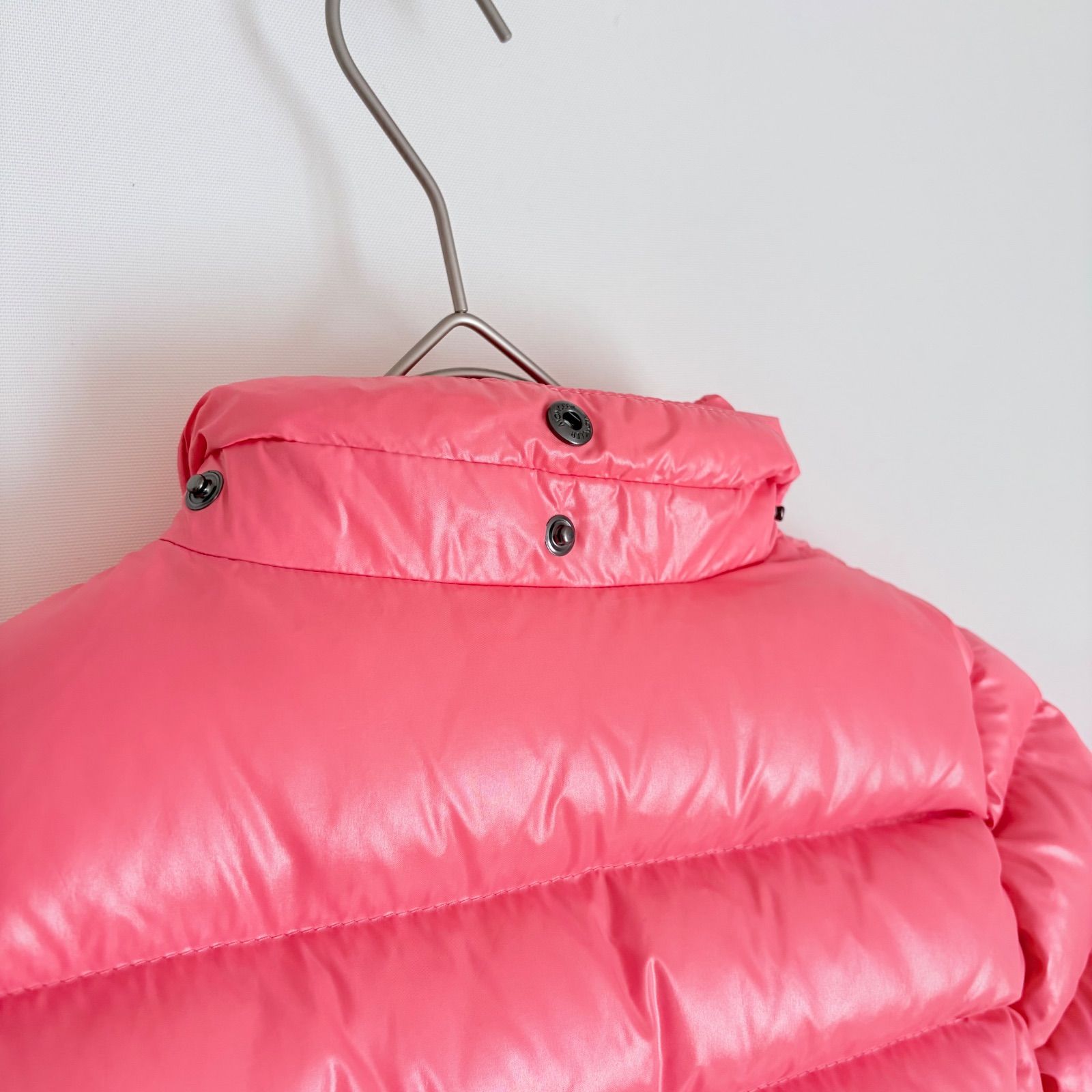 モンクレール　MONCLER　BADY Hooded Down Puffer Jacket　バディ　コーラルピンク　ダウンジャケット　ナイロンジャケット　キッズ　ガールズ
