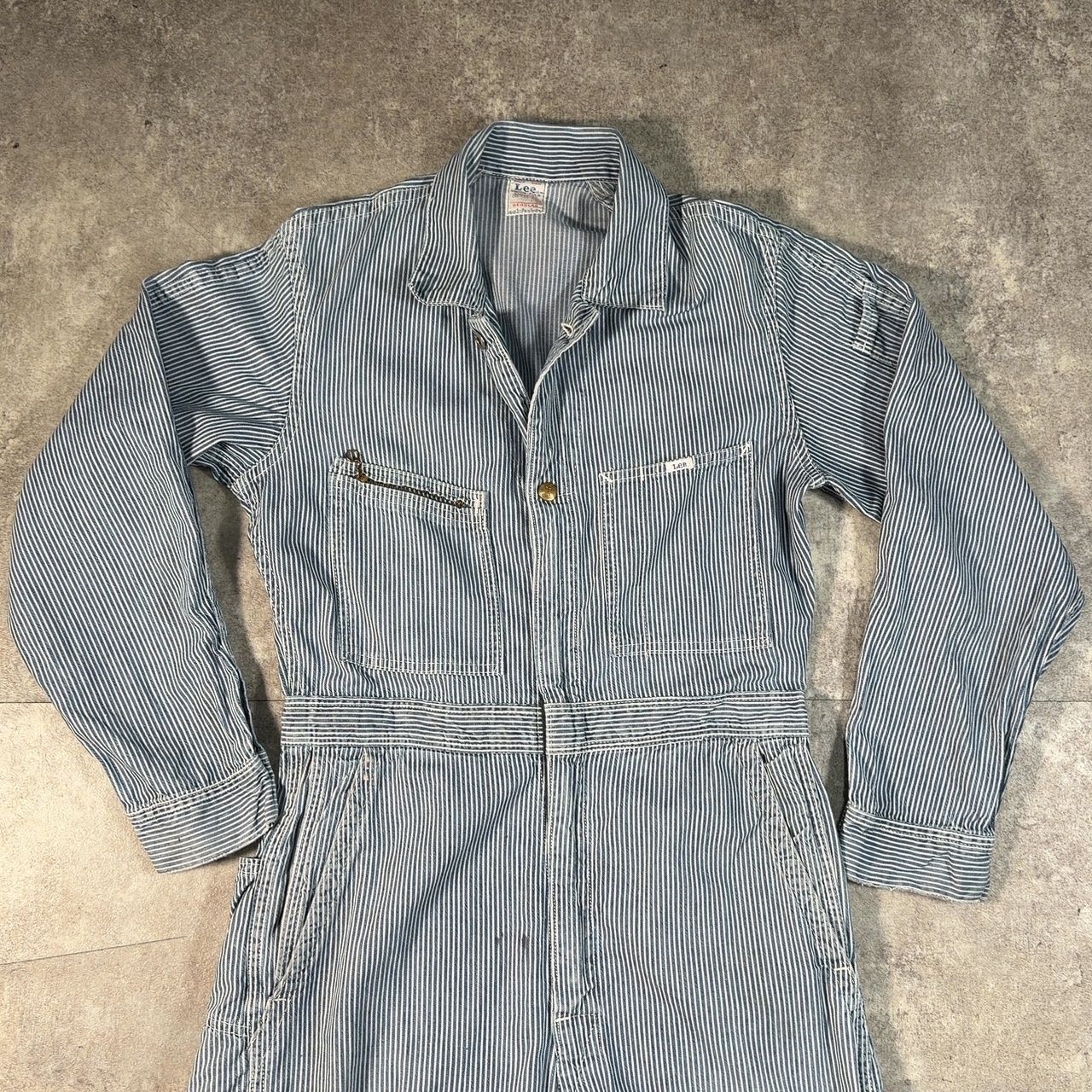 Lee リー UNION-ALLS ヒッコリーオールインワン USA製 36 ツナギ