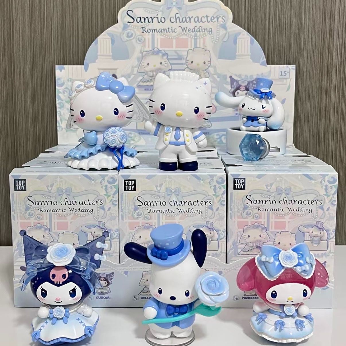 TOPTOY サンリオキャラクターズ Romantic Wedding ロマンティックウェディング シリーズ フィギュア ブラインドボックス 1BOX 6個入り