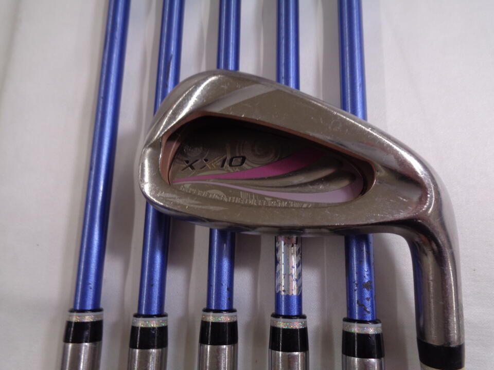 ダンロップ　XXIO LADIES ブルー　MP1100L ブルー　Aフレックス　アイアンセット　中古　ゴルフドゥ！富士見台ゴルフクラブ店【最短即日発送】