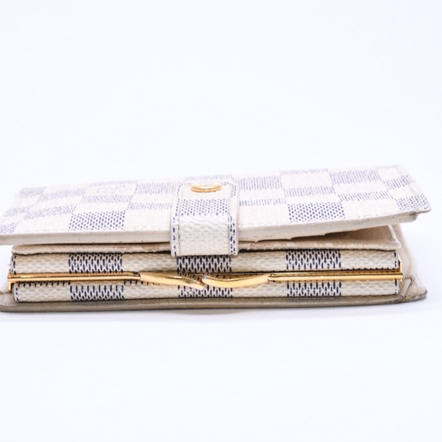 LOUIS VUITTON ルイヴィトン 2つ折り財布 ダミエ・アズール
