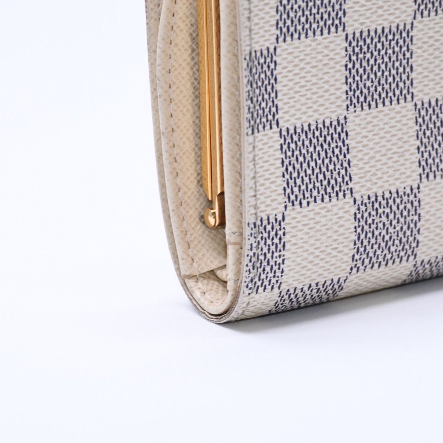 LOUIS VUITTON ルイヴィトン 2つ折り財布 ダミエ・アズール