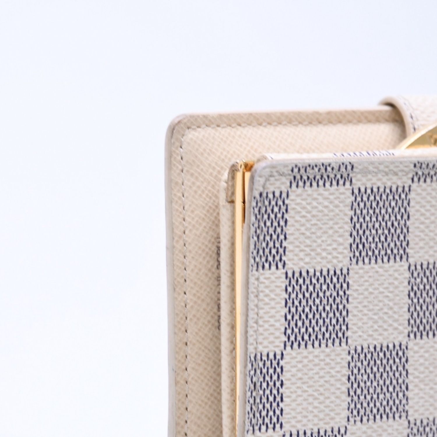 LOUIS VUITTON ルイヴィトン 2つ折り財布 ダミエ・アズール