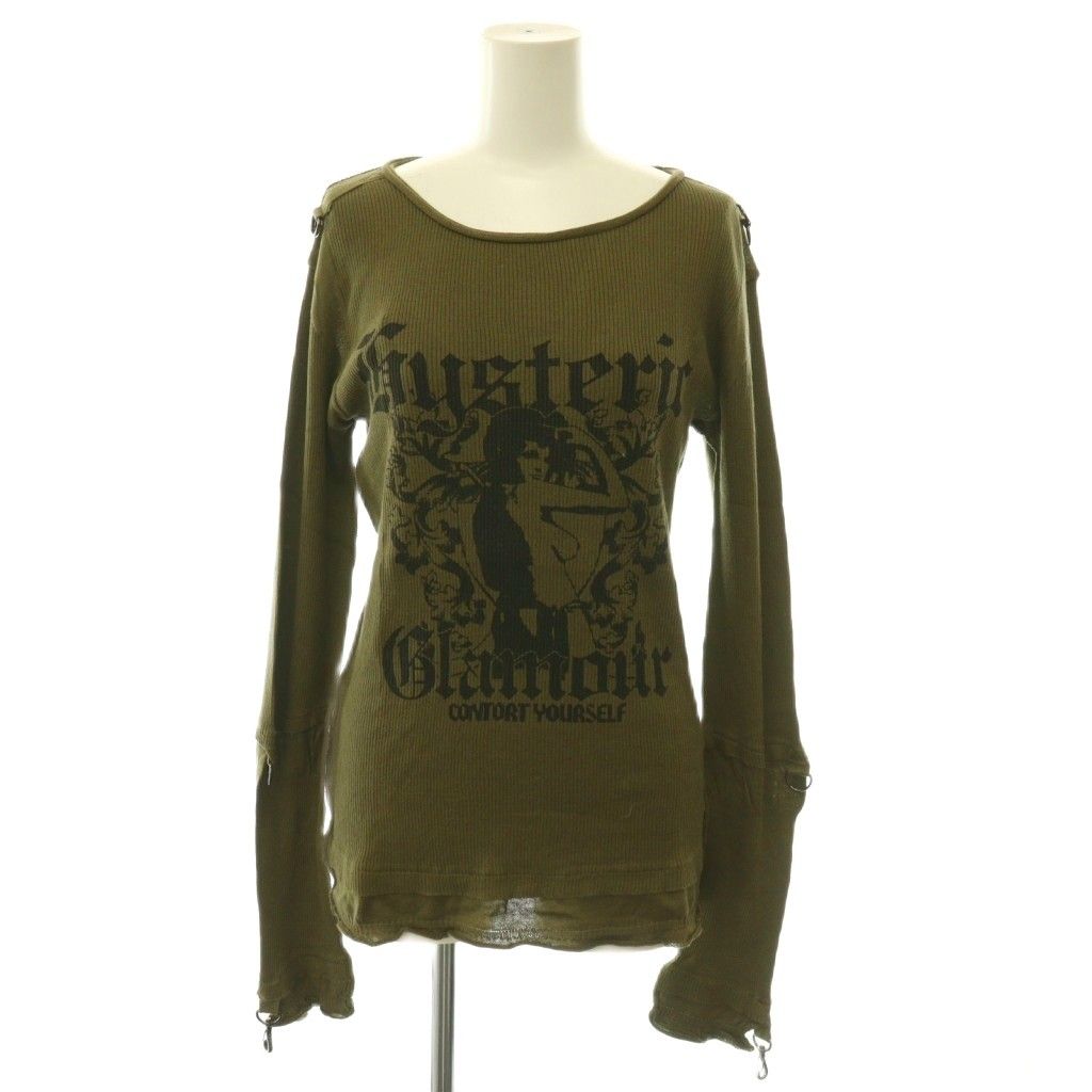 ヒステリックグラマー HYSTERIC GLAMOUR ヒスガール サーマル 長袖T