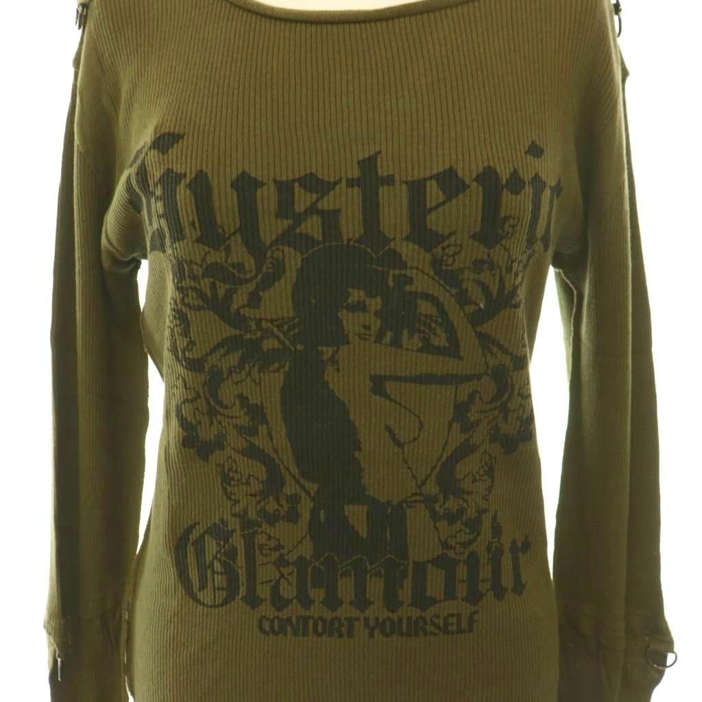 hysteric glamor サーマルロンT ヒスガール ヒステリックグラマー HYSTERIC GLAMOUR ヒスガール サーマル 長袖T