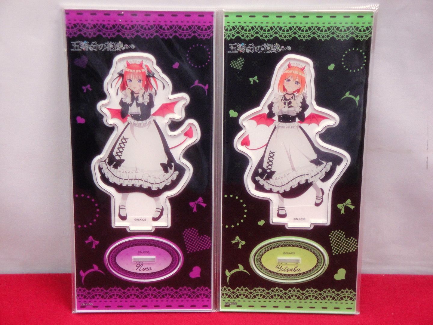 カメ】【未開封品】五等分の花嫁∽ 中野二乃 中野四葉 小悪魔メイド