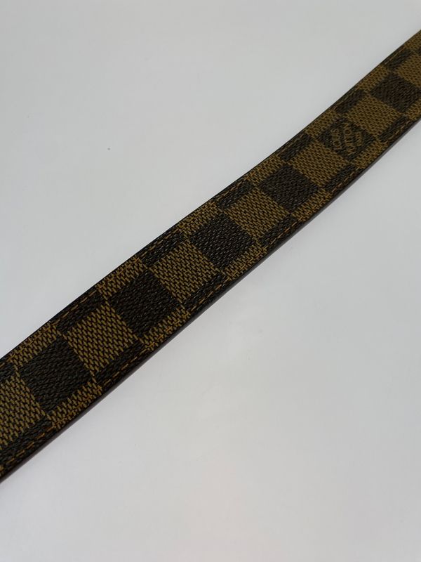【中古品】 LOUIS VUITTON ルイ・ヴィトン M6944V ダミエ サンチュール LV パリ ベルト 小物 【179-260711-AS-52-min】