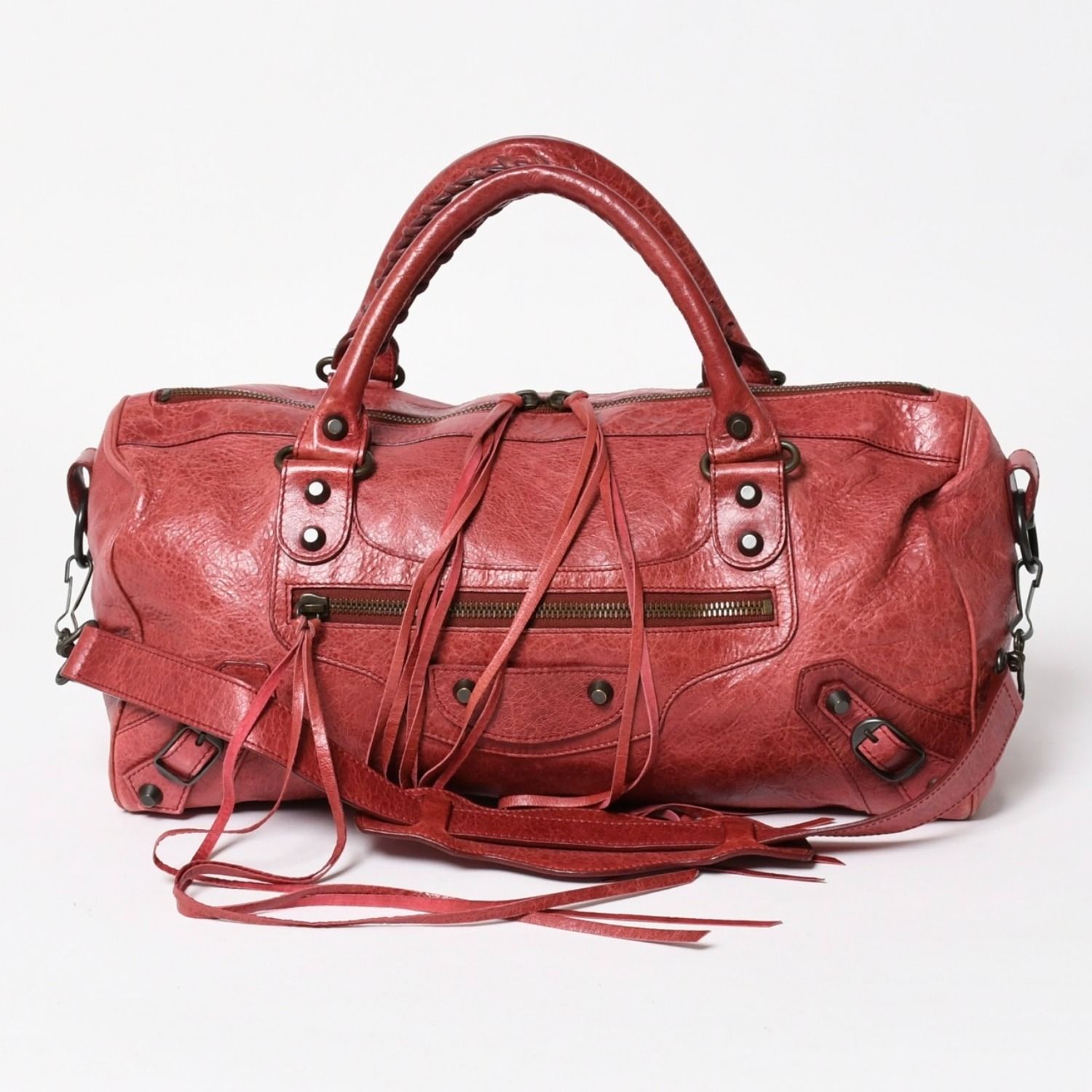 BALENCIAGA バレンシアガ ザ シティ ミディアム 2WAY ショルダーバッグ 