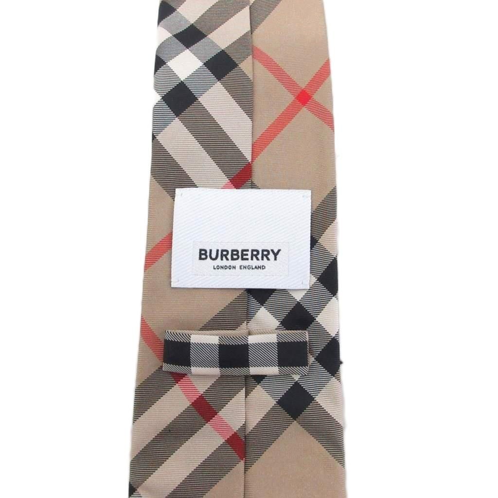 バーバリー BURBERRY 極美品 近年 ノバチェック ネクタイ レギュラー