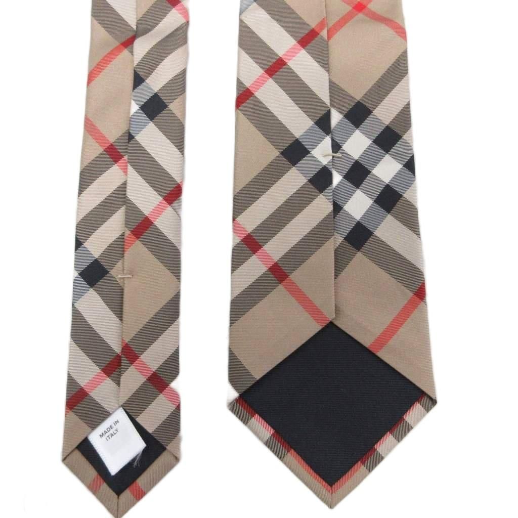 バーバリー BURBERRY 極美品 近年 ノバチェック ネクタイ レギュラー