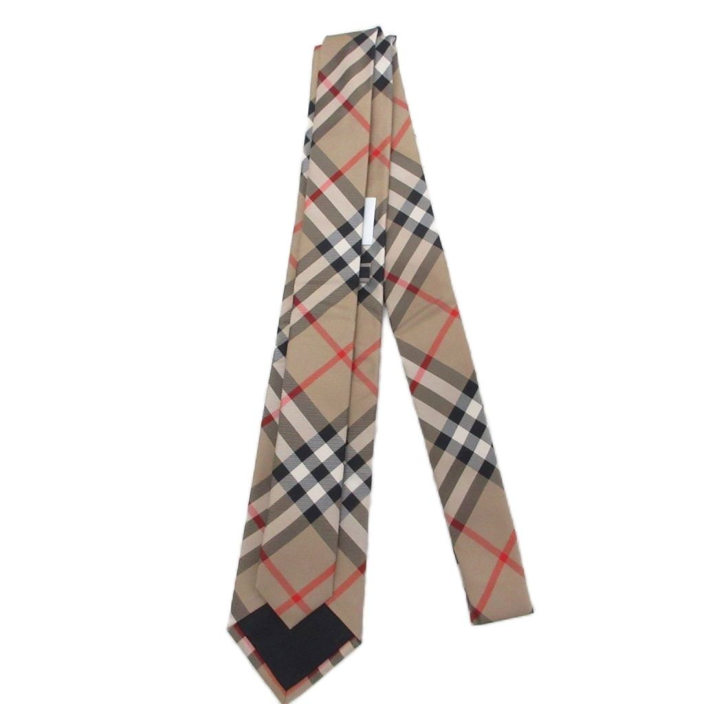 バーバリー BURBERRY 極美品 近年 ノバチェック ネクタイ レギュラー