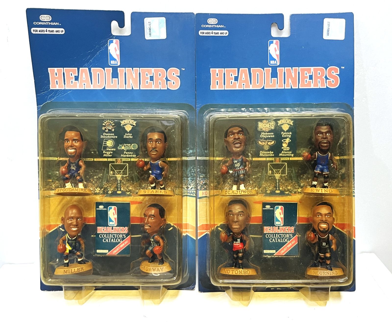 ヘッドライナーズ NBA 未開封 8体セット ロッドマン バークレー他 NBA HEADLINERS｜エヌビーエー ヘッドライナーズ 1996 8体セット