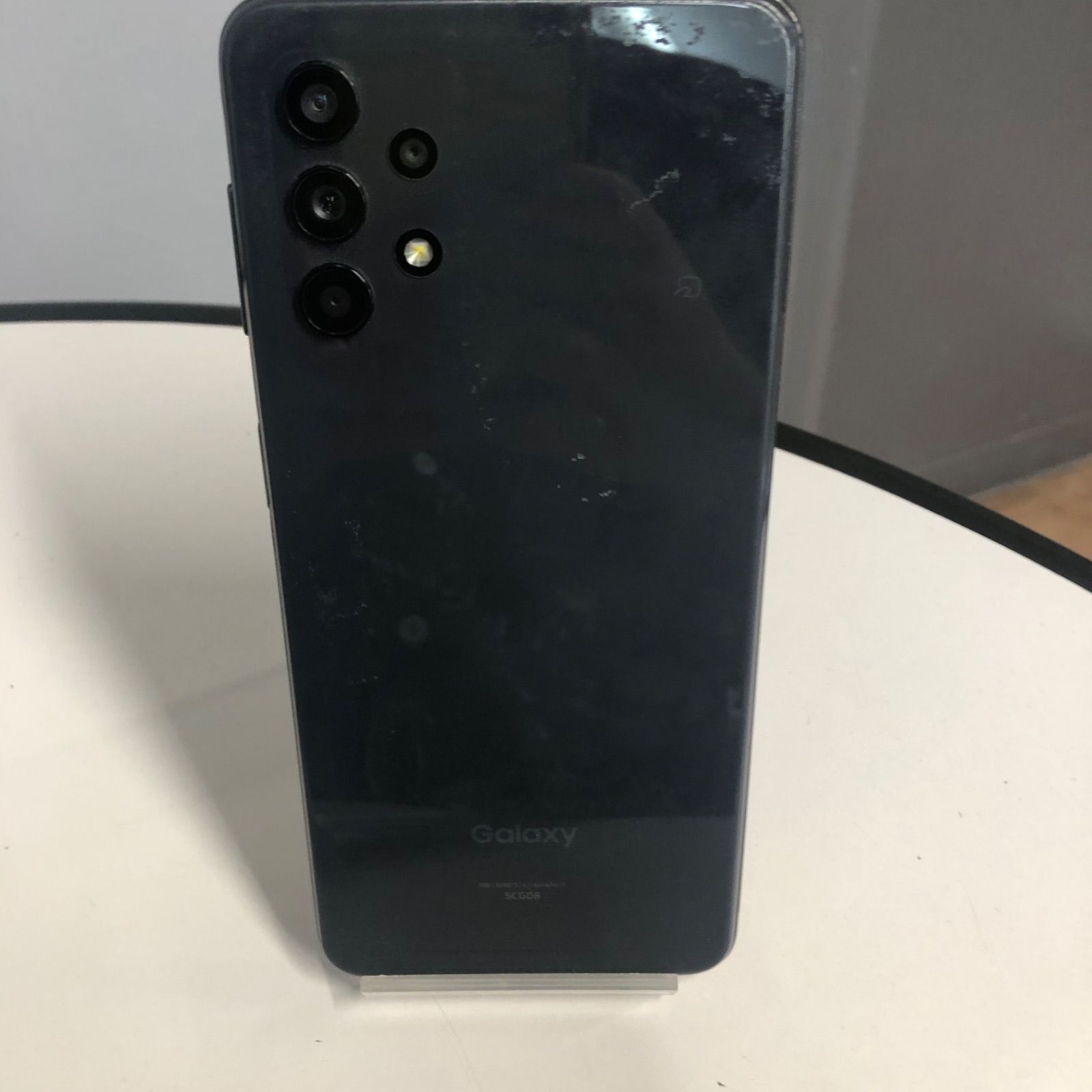 訳あり品】Galaxy A32 au SIMロック解除済 64GB SCG08 ブラック【保証