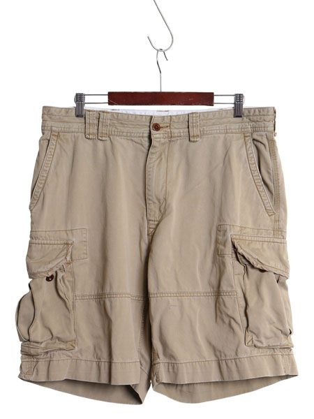 00s ポロ ラルフローレン カーゴ ショーツ メンズ 36 古着 オールド ヴィンテージ 加工 ショートパンツ チノ ミリタリー タイプ M-51 M-65
