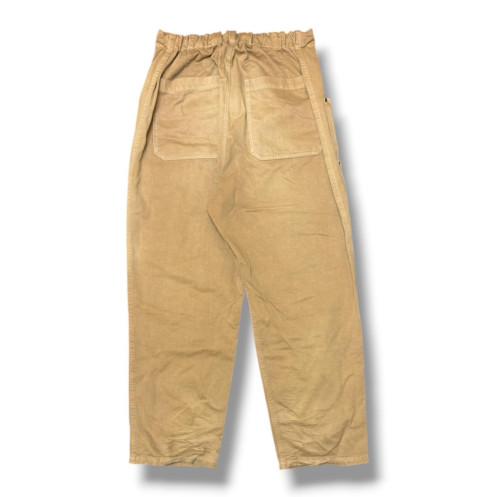 KAPITAL Katsuragi W Knee Easy Pants カツラギ ダブルニーイージーパンツ チノパンツ キャピタル EK-1479LPA ベージュ XL （19733M） KAPITAL Katsuragi W Knee Easy Pants カツラギ ダブルニーイージー