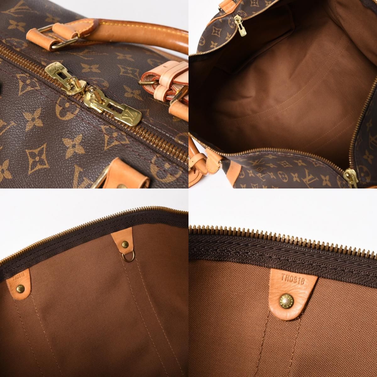 LOUIS VUITTON ルイヴィトン モノグラム キーポルバンドリエール50