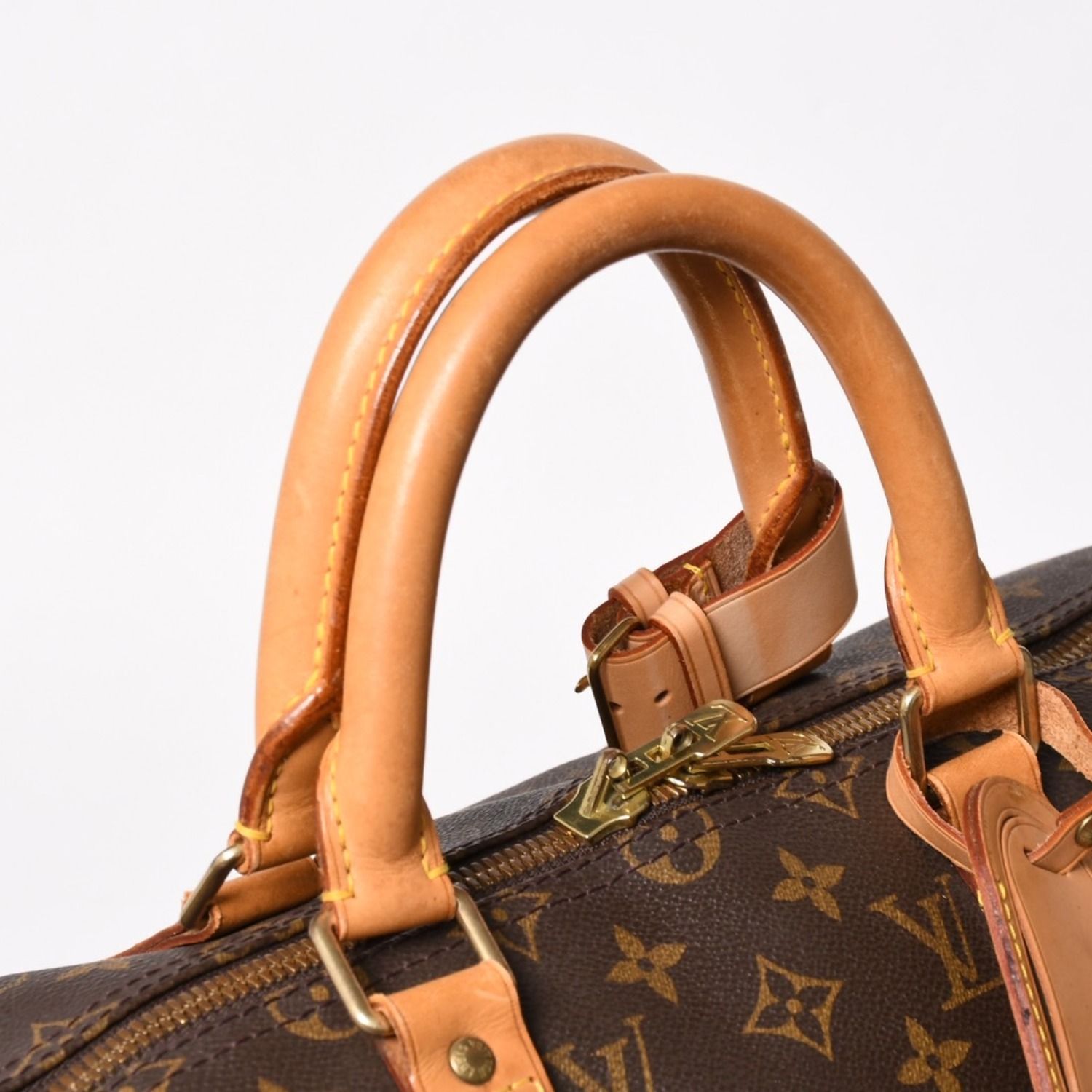 LOUIS VUITTON ルイヴィトン モノグラム キーポルバンドリエール50