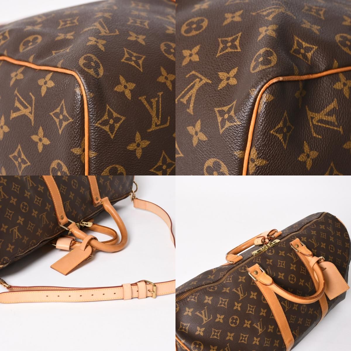 u*o様 LOUIS VUITTON 旧キーポル　ボストンバッグ モノグラム LOUIS VUITTON ルイヴィトン モノグラム キーポルバンドリエール50