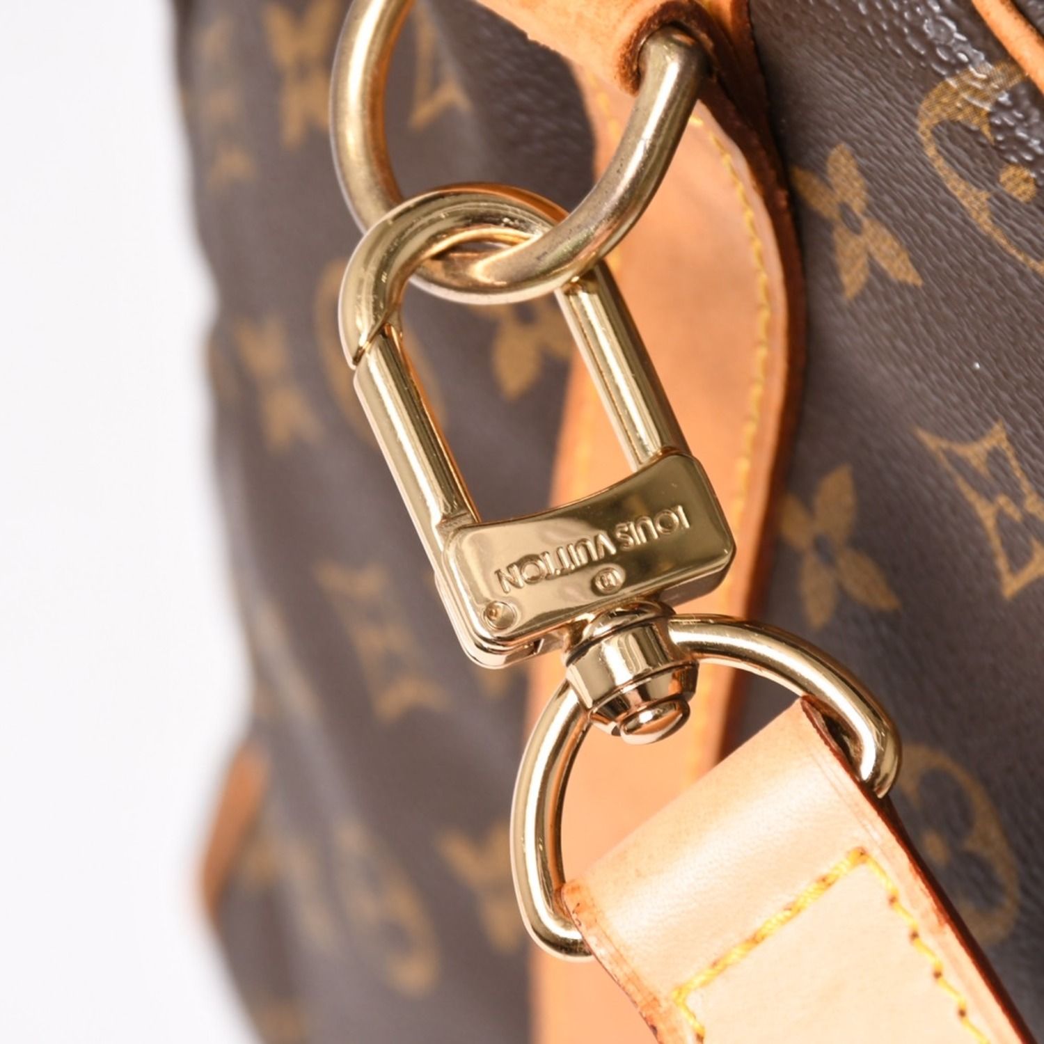 LOUIS VUITTON ルイヴィトン モノグラム キーポルバンドリエール50