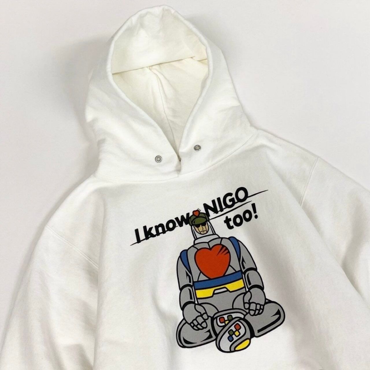 HUMAN MADE ヒューマンメード I KNOW NIGO TOO スウェットフーディー
