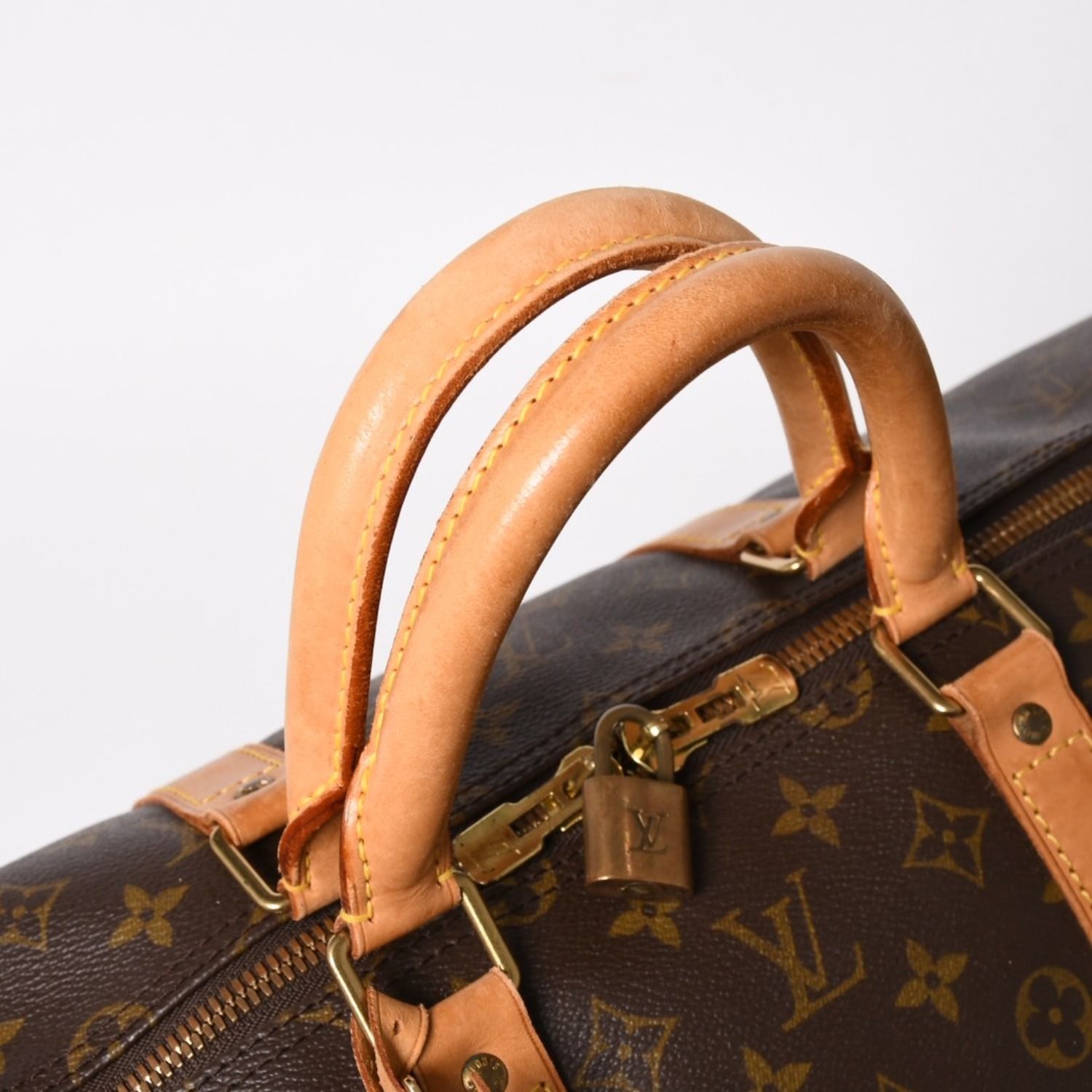LOUIS VUITTON ルイヴィトン モノグラム キーポルバンドリエール55