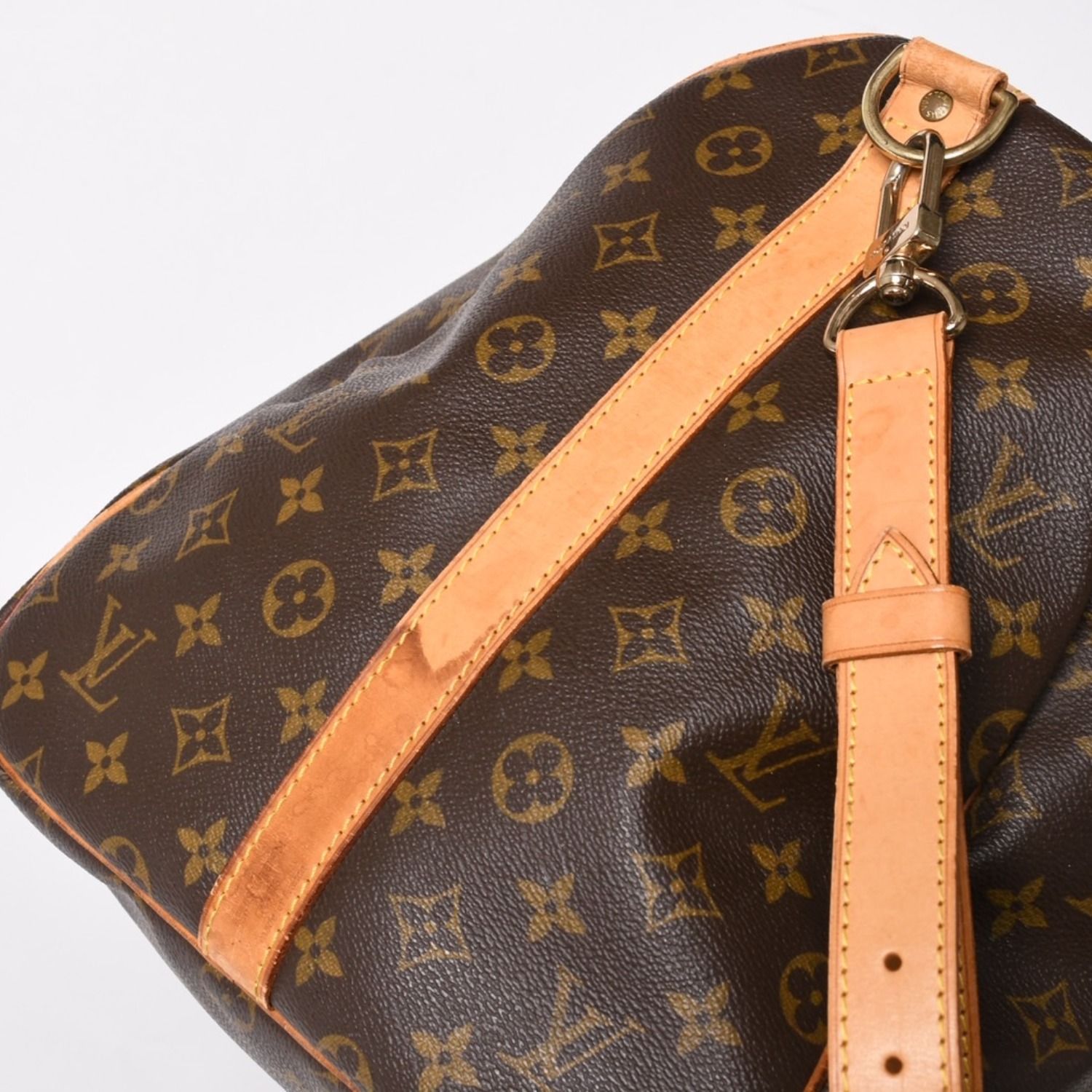 LOUIS VUITTON ルイヴィトン モノグラム キーポルバンドリエール55