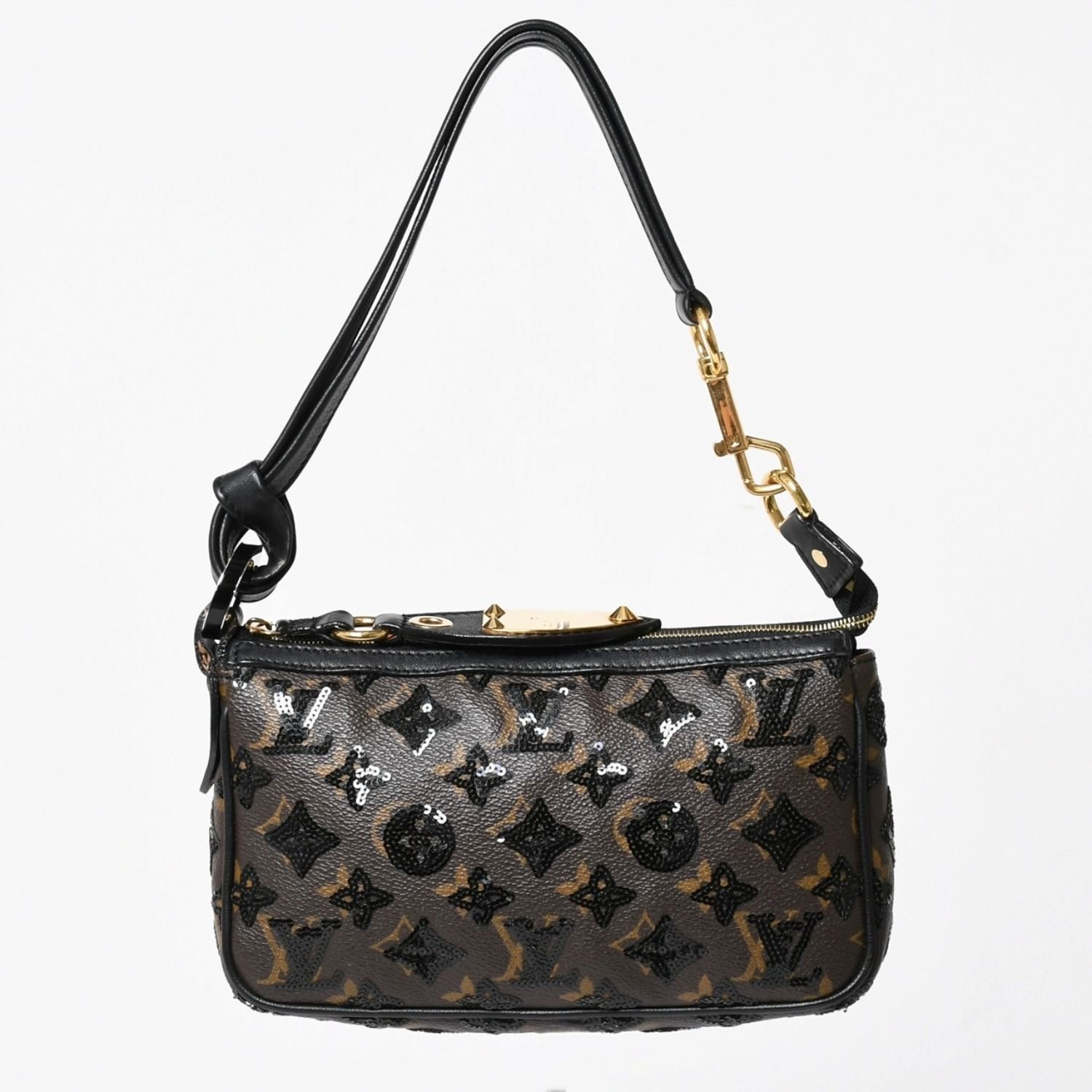LOUIS VUITTON ルイヴィトン モノグラムスパンコール ポシェットアクセ
