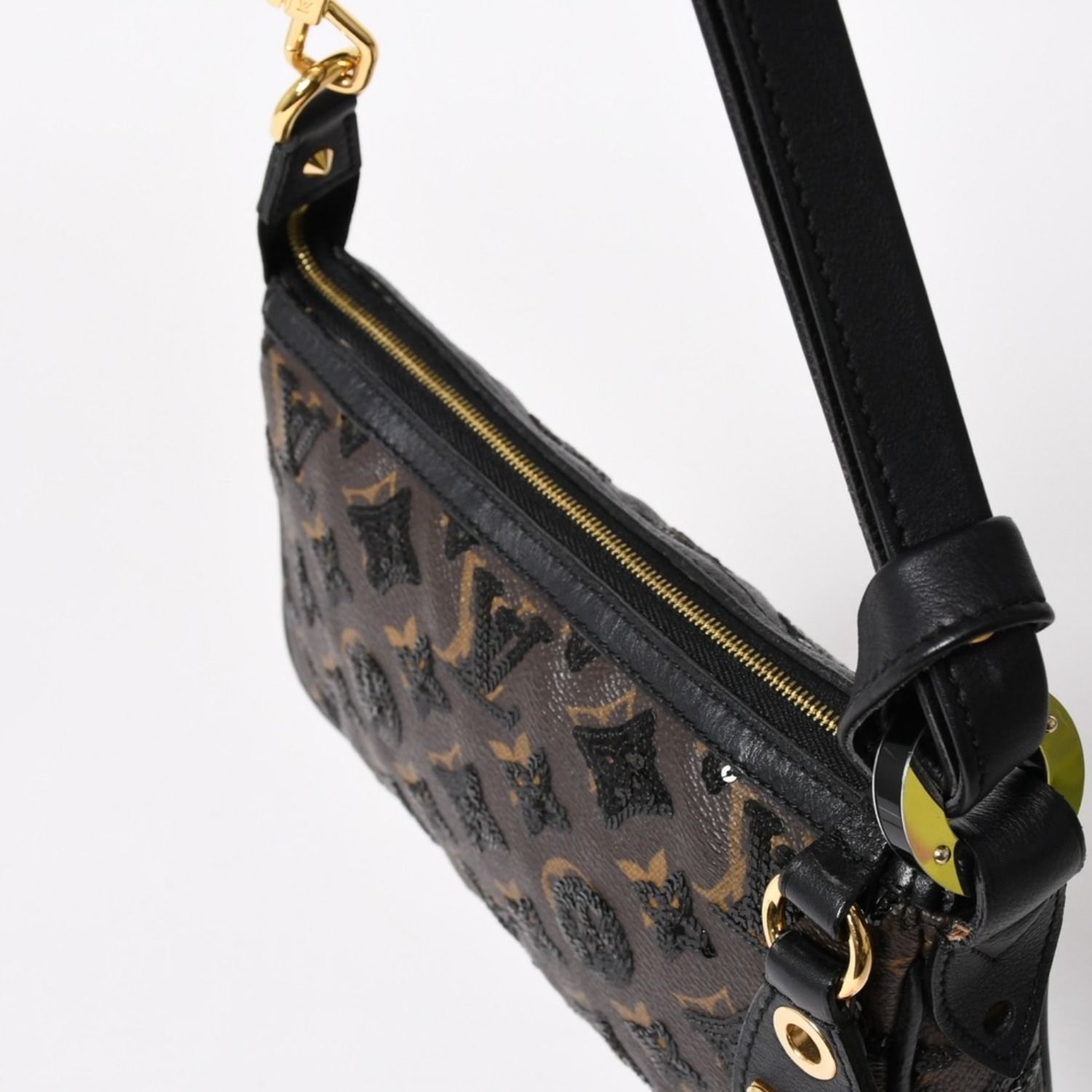 LOUIS VUITTON ルイヴィトン モノグラムスパンコール ポシェットアクセ