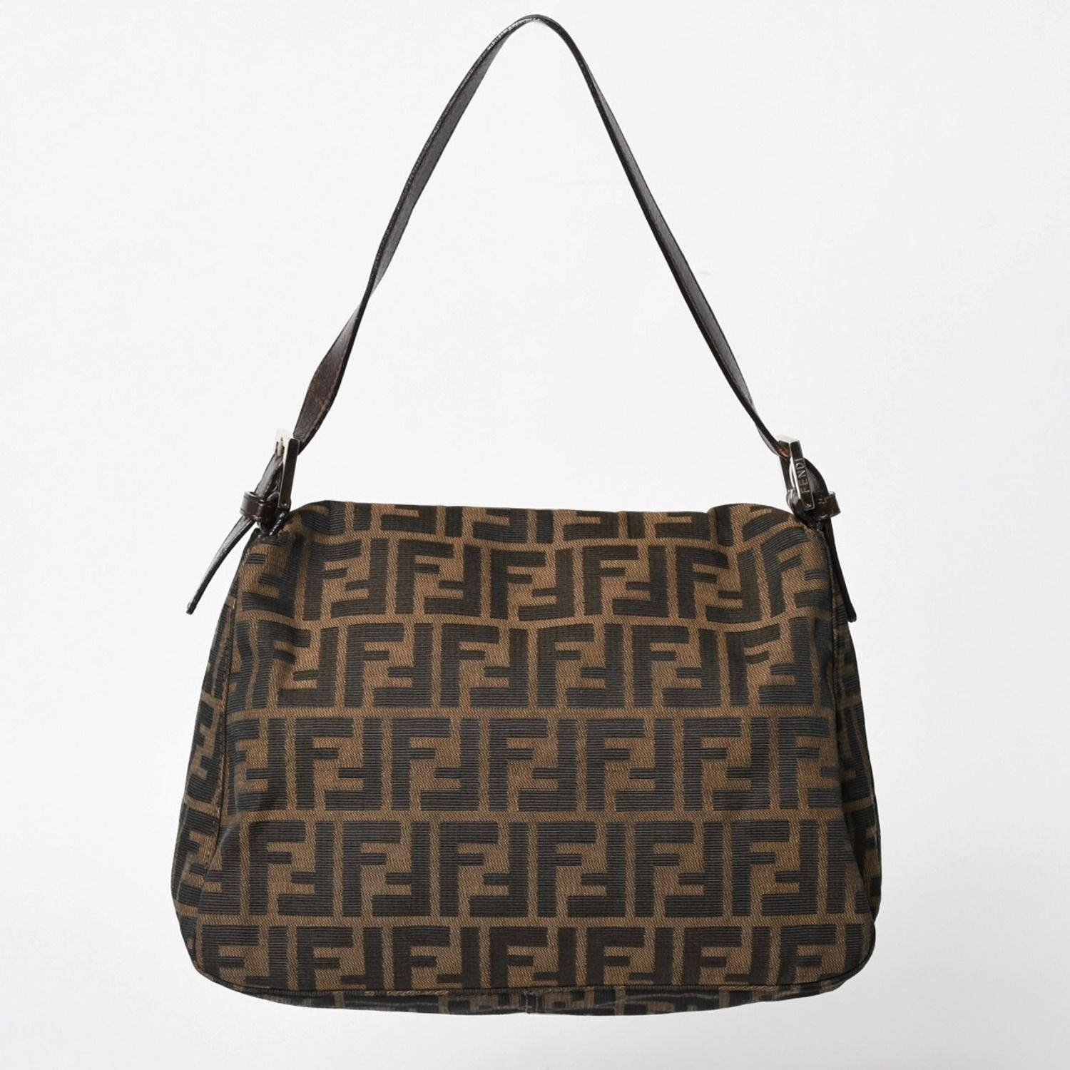 FENDI フェンディ ズッカ柄 マンマバケット ショルダーバッグ 26325