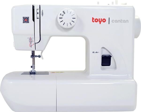toyo トーヨー cantan(カンタン) ミシン TN20A 電動 電子 フットコントローラー操作Ju