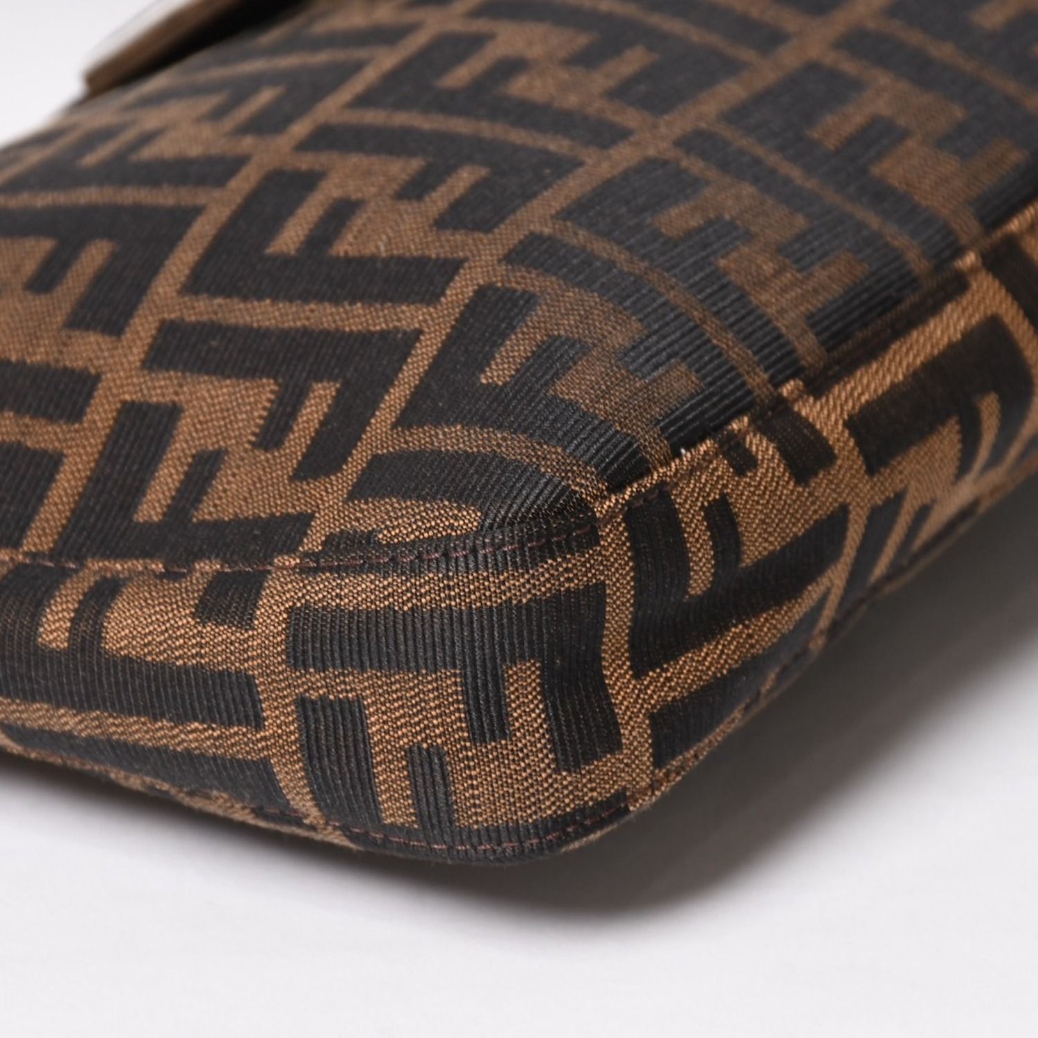 FENDI フェンディ ズッカ柄 セミショルダーバッグ マンマバケット