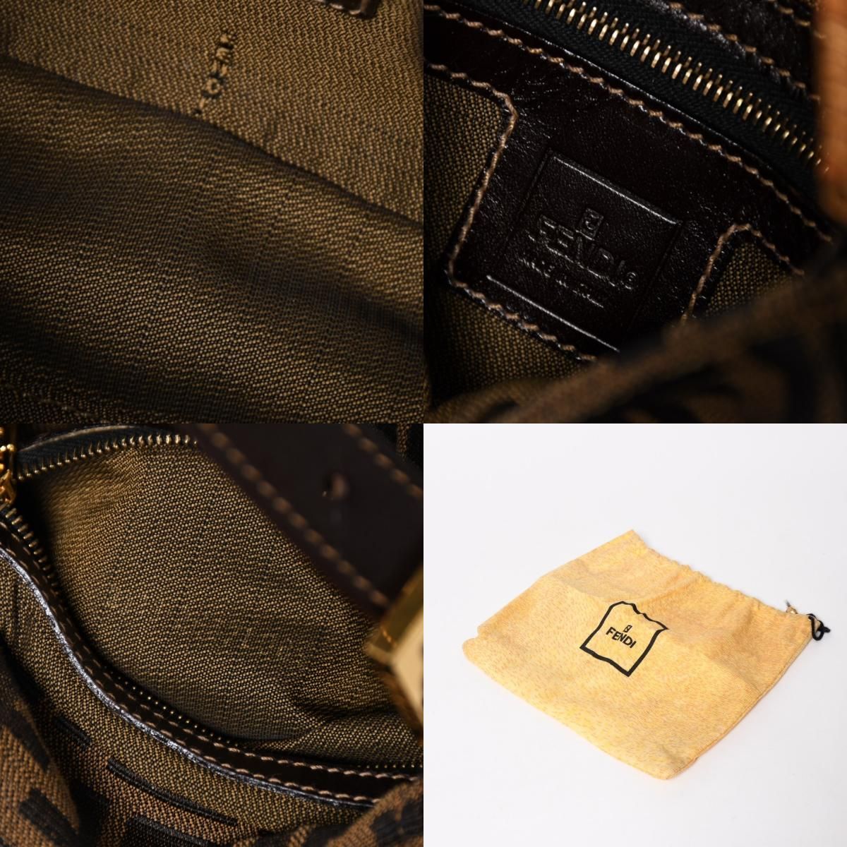 FENDI フェンディ ワンショルダーバッグ ハンドバッグ ゴールド金具