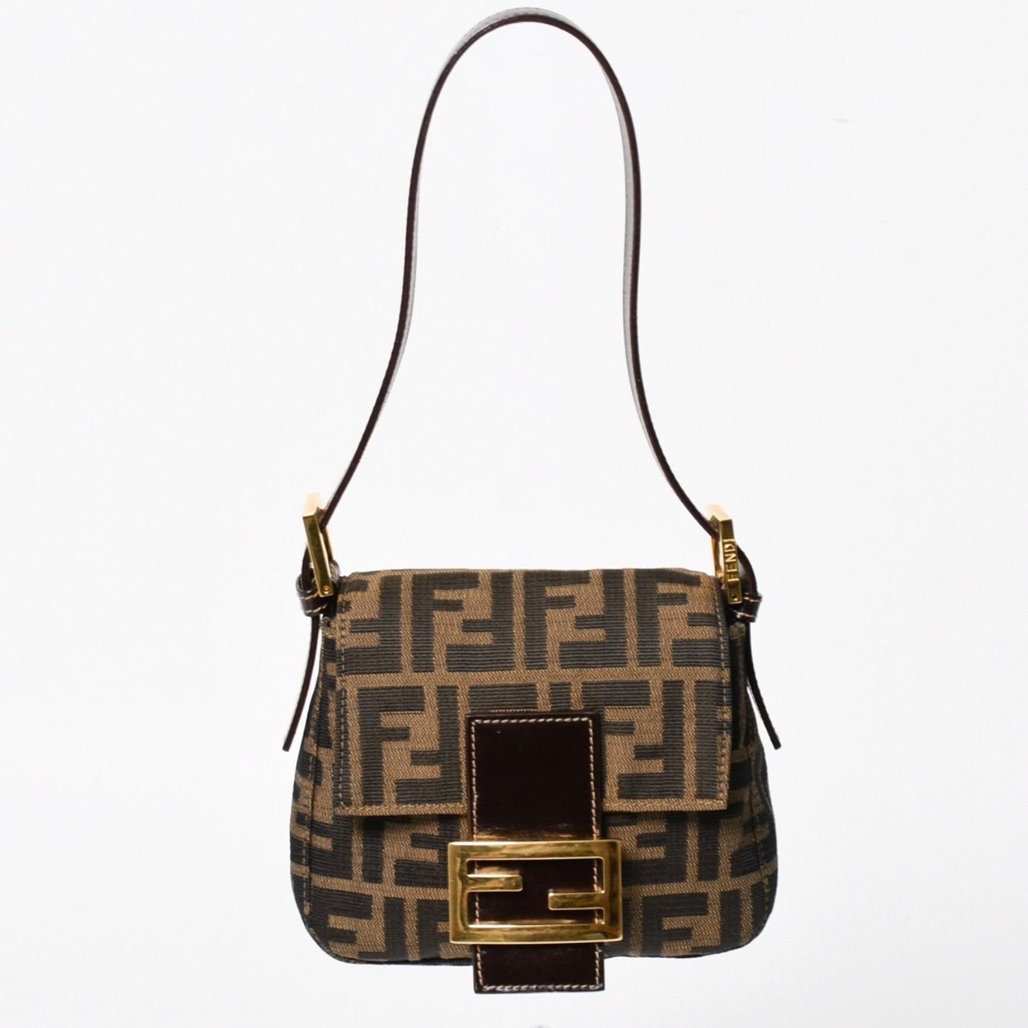 FENDI フェンディ ワンショルダーバッグ ハンドバッグ ゴールド金具