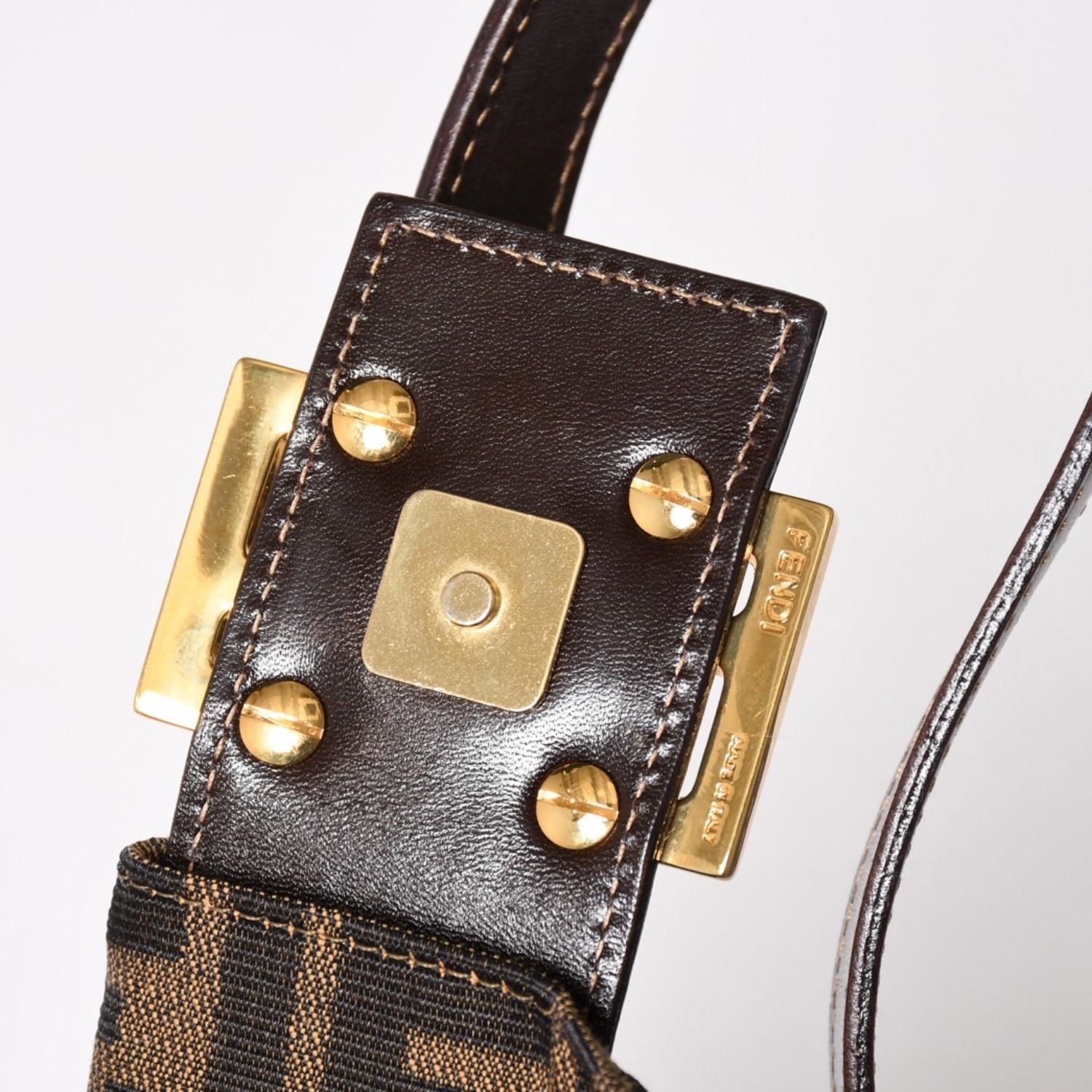 FENDI フェンディ ワンショルダーバッグ ハンドバッグ ゴールド金具