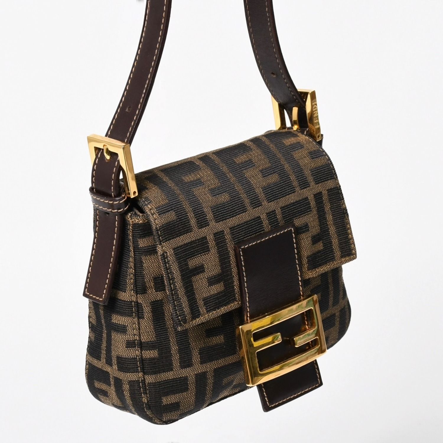 FENDI フェンディ ワンショルダーバッグ ハンドバッグ ゴールド金具
