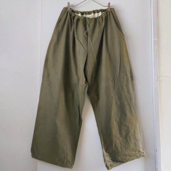 【デッドストック】60's US ARMY ガスプロテクティブパンツ 極太ワイド