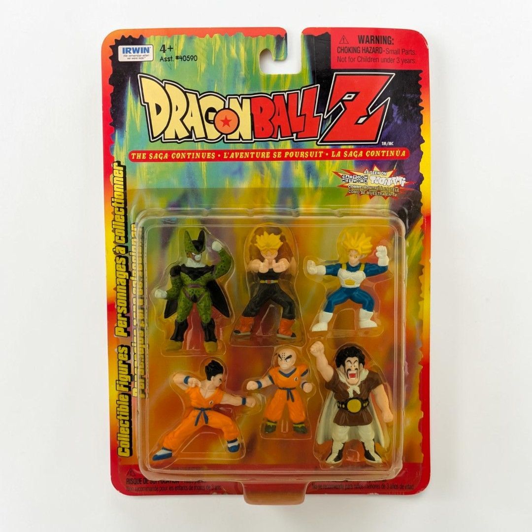 未開封 IRWIN ドラゴンボールZ ミニフィギュア6体 激レア未開封】海外限定 ドラゴンボールZ フィギュア 6体セット IRWIN