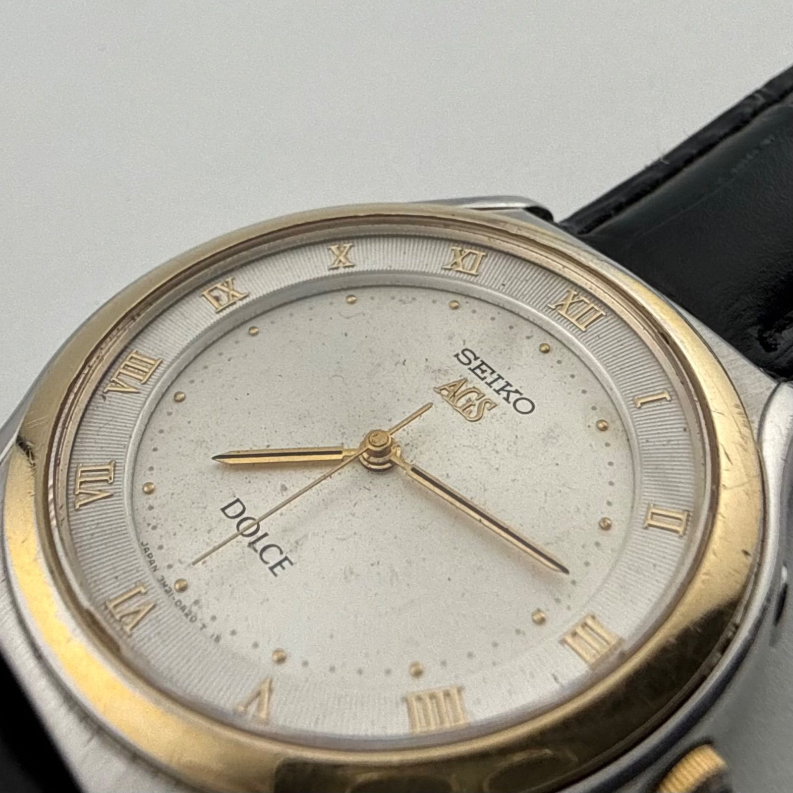 SEIKO 3M21-0A20 セイコー DOLCE ドルチェ AGS メンズ 腕時計 ジャンク 