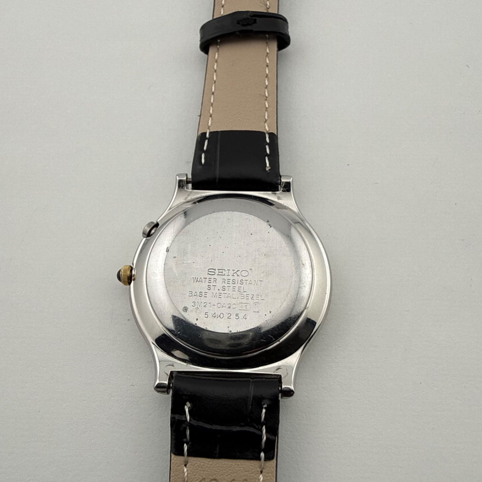SEIKO 3M21-0A20 セイコー DOLCE ドルチェ AGS メンズ 腕時計 ジャンク 
