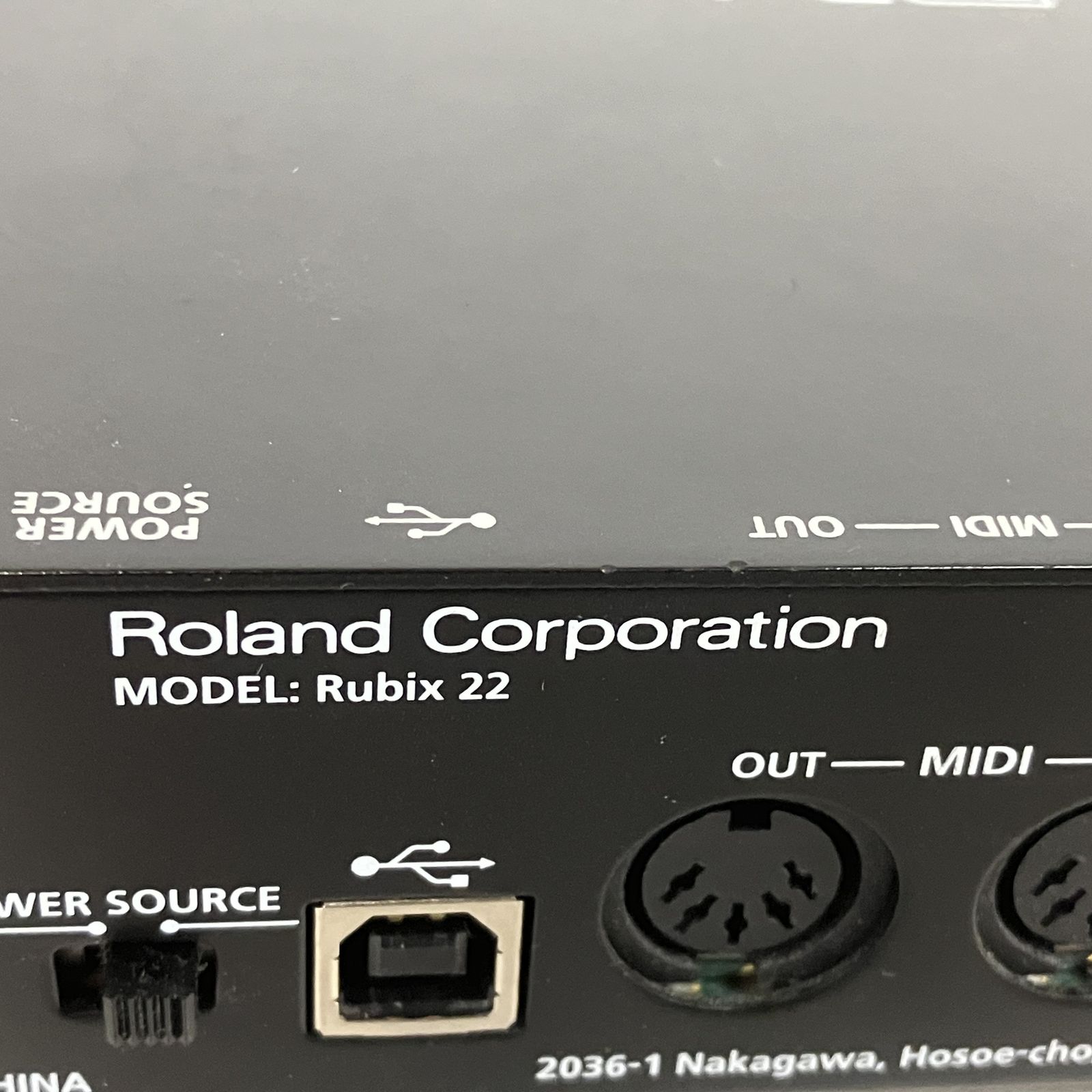 Roland Rubix22 オーディオインターフェース 24bit/192kHz対応 DTM