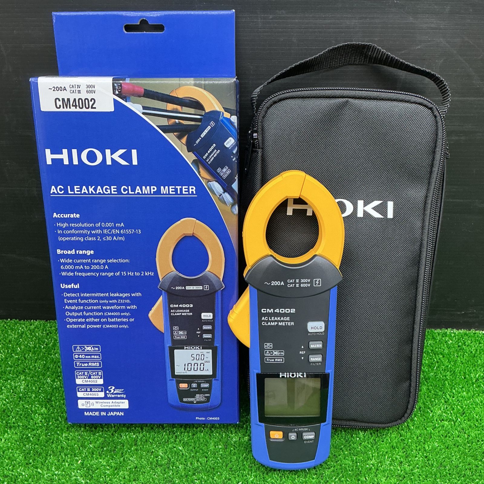 【未使用】□日置電機(HIOKI) ACリーククランプメータ CM4002【電材館越谷店】 58,100円