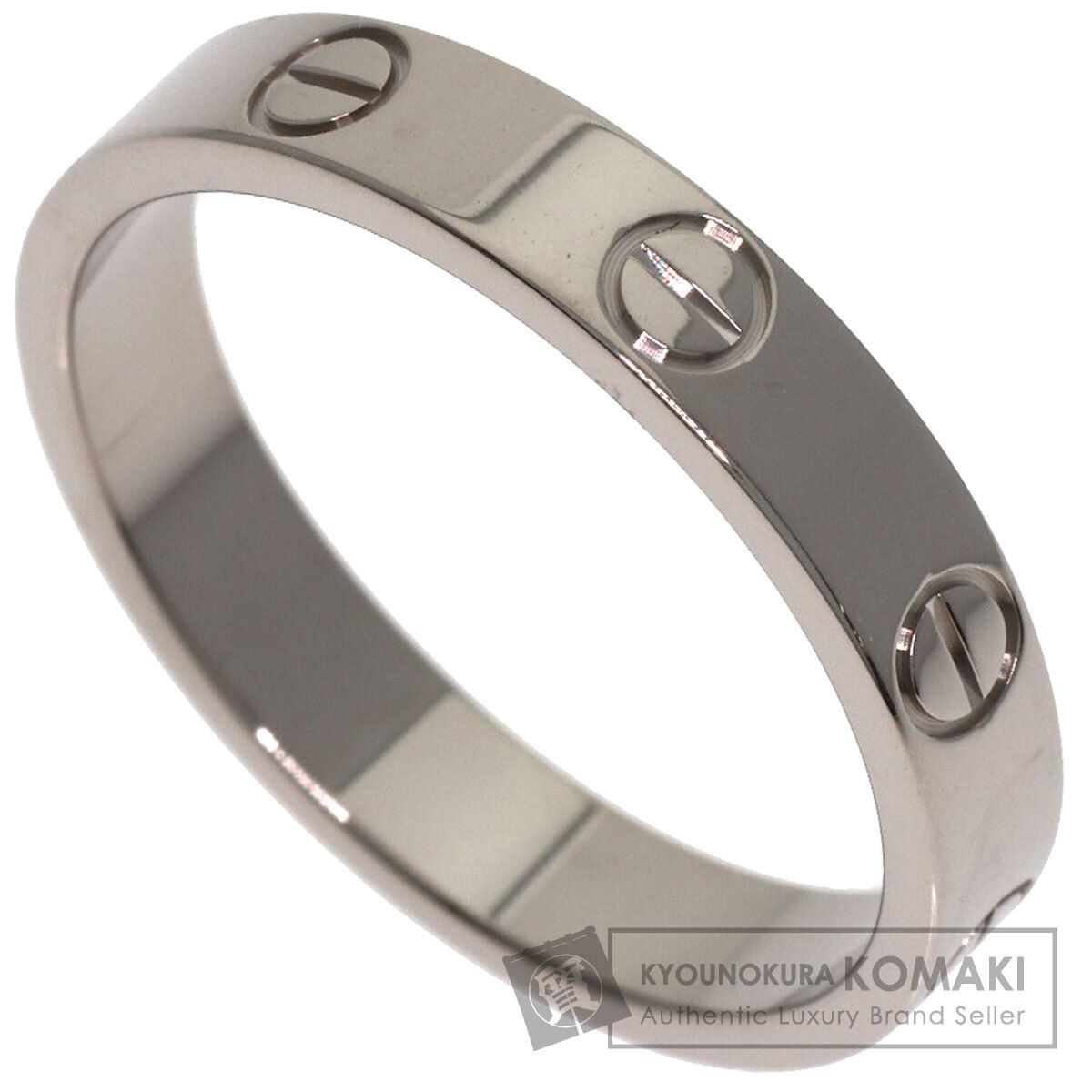 CARTIER カルティエ ミニ ラブリング #55 リング・指輪 K18WG