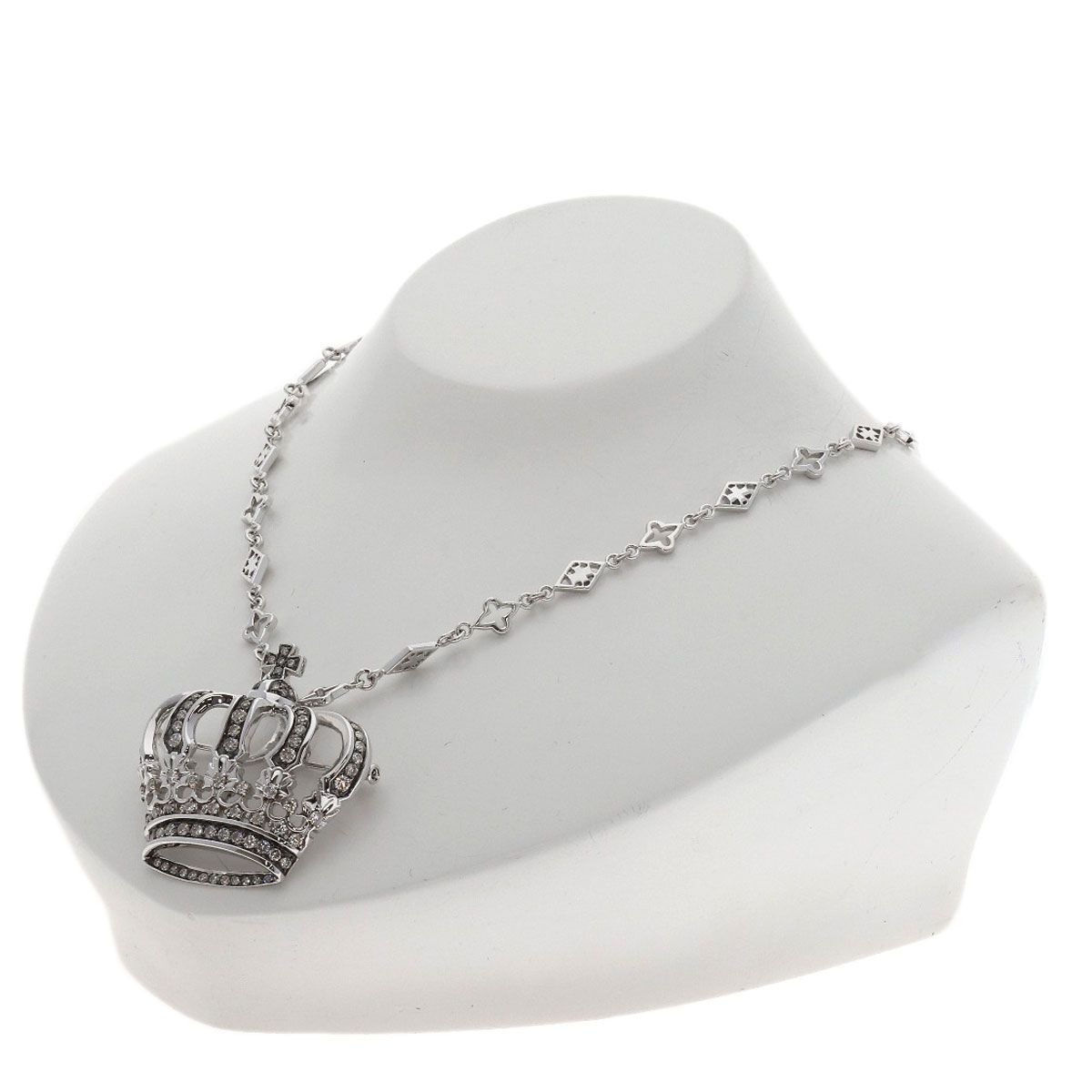SELECT JEWELRY セレクトジュエリー クラウン ダイヤモンド ネックレス