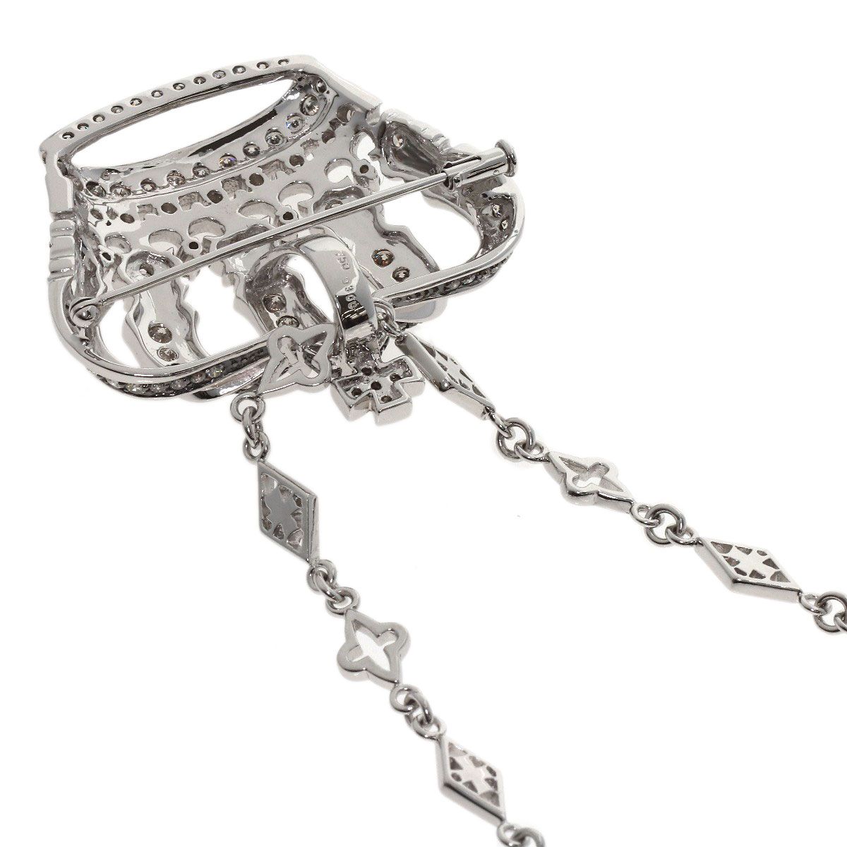 SELECT JEWELRY セレクトジュエリー クラウン ダイヤモンド ネックレス